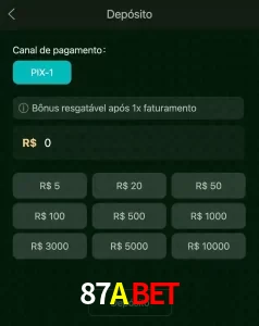 deposits 87ABET